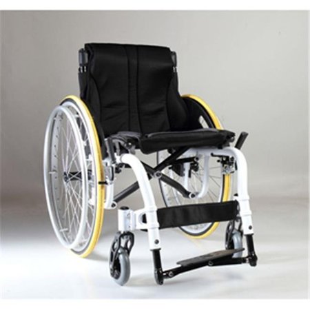 KARMAN HEALTHCARE Karman Healthcare Karman-S-ATX-1616WT Active Wheelchair with 16 x 16 in. Seat - Aspen White Karman-S-ATX-1616WT